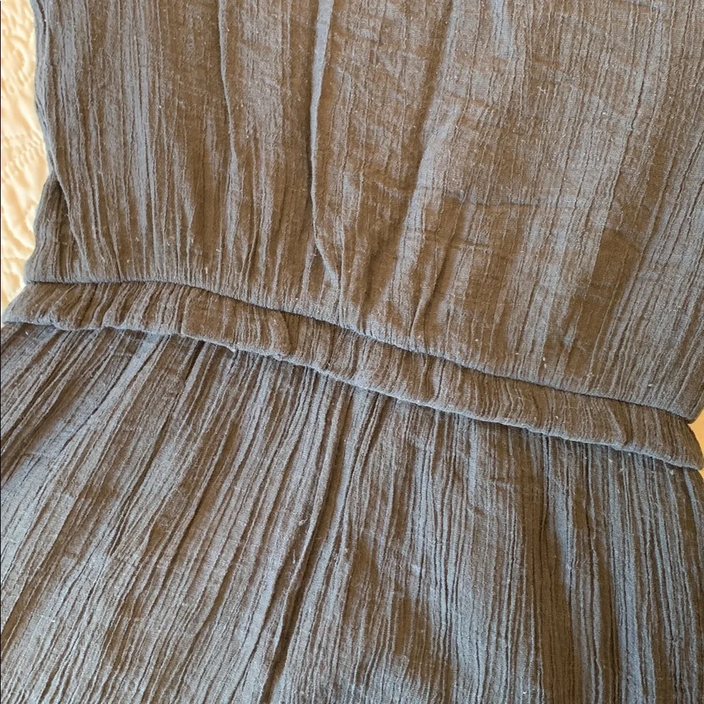 Mikarose Charcoal Flutter Sleeve Maxi Dress - Picture 4 of 4